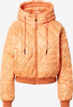 QS By S.Oliver Vestes De Mi-saison Veste Mi-saison Femme Orange