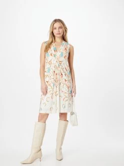 S.Oliver BLACK LABEL Mini-robes Robe Femme Blanc -S.Oliver Boutique 6823f7c8bcbc3290fbc26070f5d7056b