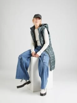 S.Oliver Vestes Sans Manches Gilet Femme Kaki -S.Oliver Boutique 68d0bb4da723e9df2ec4f17af78a53eb