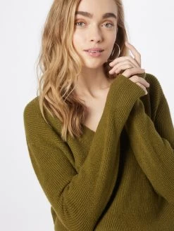 S.Oliver Pulls Basiques Pull-over Femme Olive -S.Oliver Boutique 697990ee23cbdbfdf8b76669b881f459