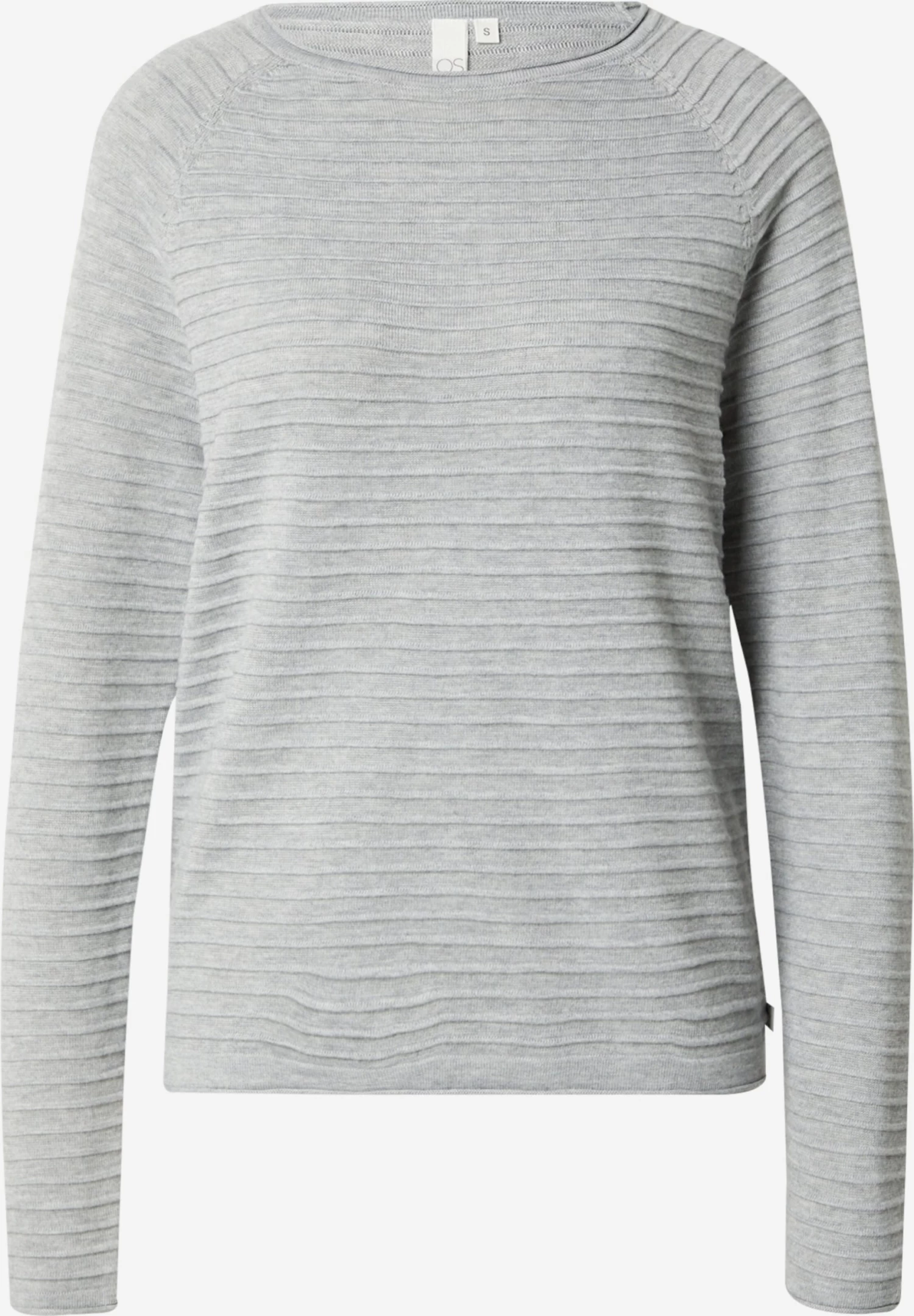 QS By S.Oliver Pulls Basiques Pull-over Femme Gris 3 QS By S.Oliver Pulls Basiques Pull-over Femme Gris
