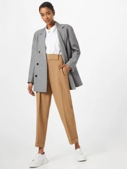 S.Oliver BLACK LABEL Pantalons Regular Pantalon à Plis Femme Marron Chiné 10 S.Oliver BLACK LABEL Pantalons Regular Pantalon à Plis Femme Marron Chiné -S.Oliver Boutique 6b365bf4ef0c3c56ef6bf5ffe04efa3e