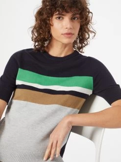 S.Oliver Pulls Maille Fine Pull-over Femme Bleu Marine -S.Oliver Boutique 6b870c610501ba456a8f3928d2a81fc1