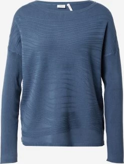 S.Oliver BLACK LABEL Pulls Basiques Pull-over Femme Bleu