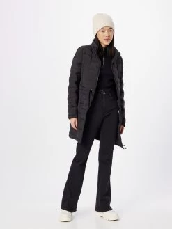 S.Oliver Manteaux Courts Manteau D’hiver Femme Noir -S.Oliver Boutique 6c6345f7faa32582d83cb4a75b024dc2