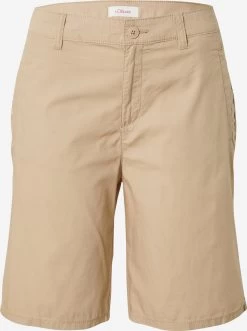 S.Oliver Shorts Regular Pantalon Chino Femme Camel