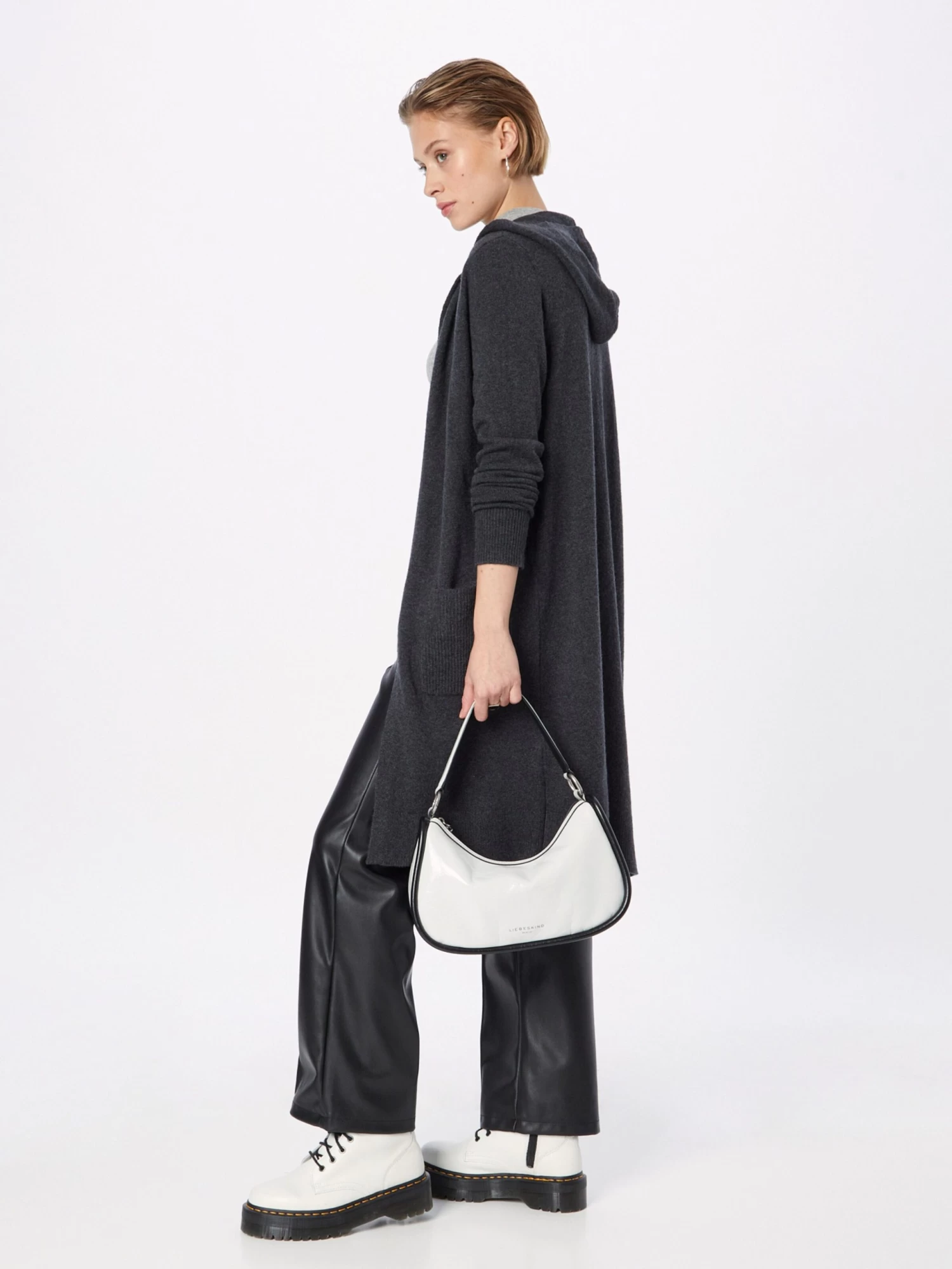 S.Oliver Gilets Cardigan Femme Anthracite 6 S.Oliver Gilets Cardigan Femme Anthracite – Image 4