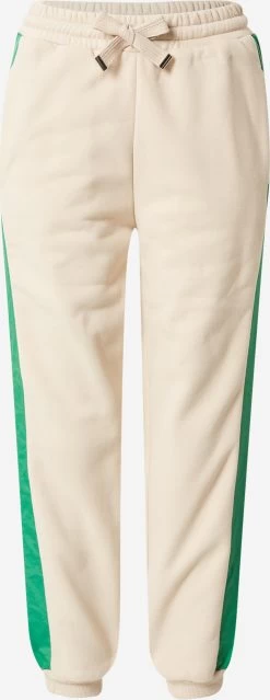 S.Oliver Pantalons De Survêtement Effilé Pantalon Femme Beige Clair