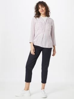 S.Oliver BLACK LABEL Chinos Regular Pantalon Chino Femme Bleu Marine -S.Oliver Boutique 7175ca4a986a00dd4477f49ac3465e46