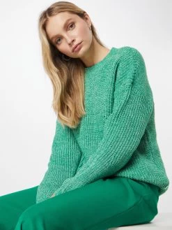 QS By S.Oliver Pulls Maille Fine Pull-over Femme Jade -S.Oliver Boutique 72ab8358eb0d2243e403dfb93cdb911d
