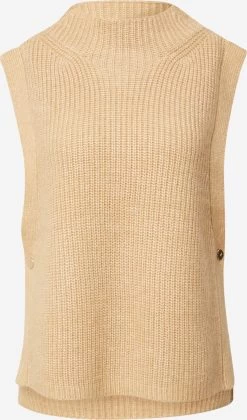 S.Oliver BLACK LABEL Pulls Maille Fine Pull-over Femme Marron