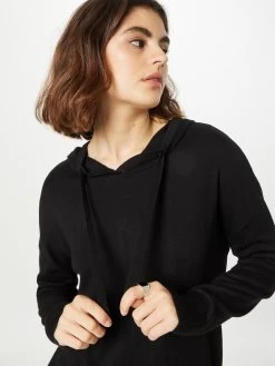S.Oliver Pulls à Capuche Pull-over Femme Noir -S.Oliver Boutique 7694ba1f46b07cf7f1a61466e6c28d4f