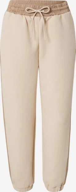 S.Oliver Pantalons En Toile Effilé Pantalon Femme Beige Clair
