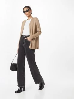 S.Oliver Gilets Cardigan Femme Beige Foncé -S.Oliver Boutique 7bf56e6697aa9e44bc49caef05289603