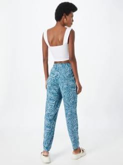 S.Oliver Pantalons En Toile Coupe Slim Pantalon Femme Bleu -S.Oliver Boutique 823964178a12de2653c1e21509539acb