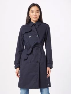 S.Oliver Trenchs Manteau Mi-saison Femme Bleu Marine -S.Oliver Boutique 8335746ded9dfdc49cd6cdb7993bbe33