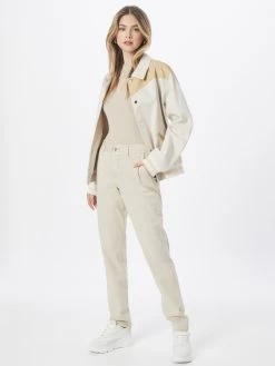 S.Oliver Pantalons En Toile Regular Pantalon Femme Mastic -S.Oliver Boutique 8712f59b83fecc76242c86fd45f55914