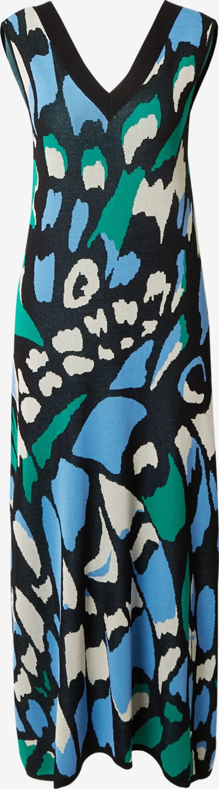 S.Oliver Robes Robes En Maille Femme Azur 3 S.Oliver Robes Robes En Maille Femme Azur