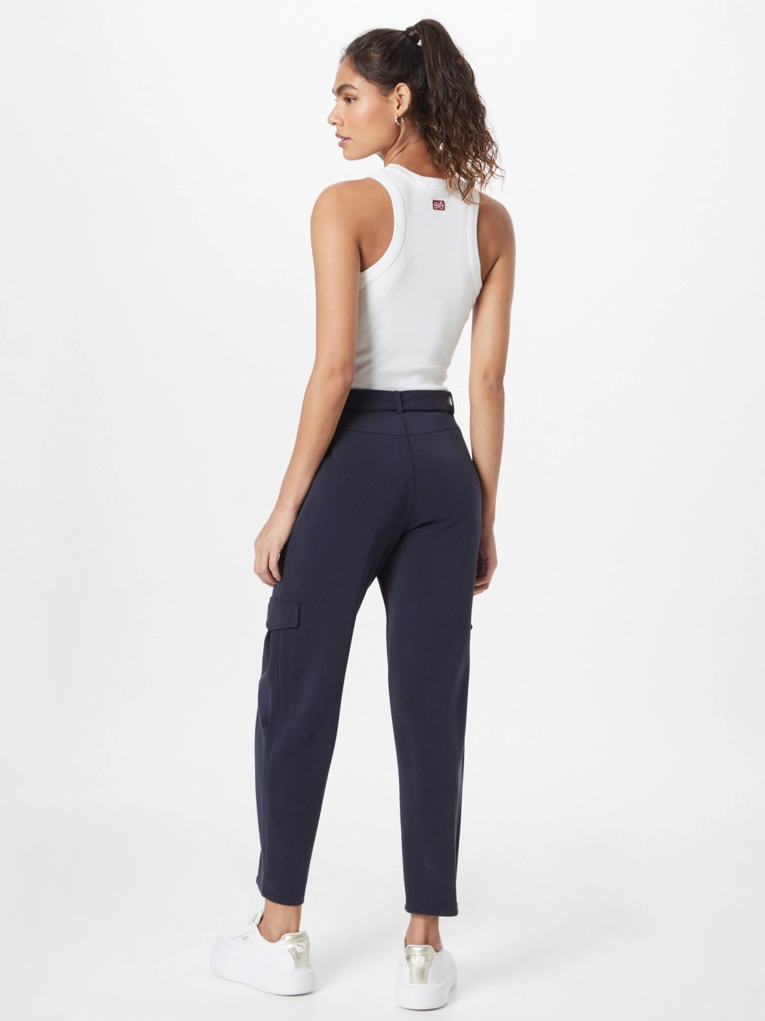 S.Oliver Pantalons Cargo Regular Pantalon Cargo Femme Bleu Nuit 5 S.Oliver Pantalons Cargo Regular Pantalon Cargo Femme Bleu Nuit – Image 3