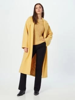 QS By S.Oliver Pulls Maille Fine Pull-over Femme Jaune -S.Oliver Boutique 8bf7b0053cb52f037f24071ef1f7d202