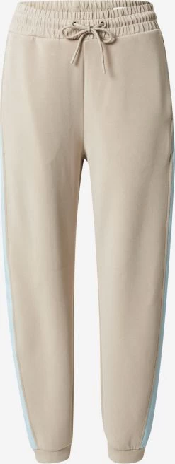 S.Oliver Pantalons En Toile Effilé Pantalon Femme Beige Clair