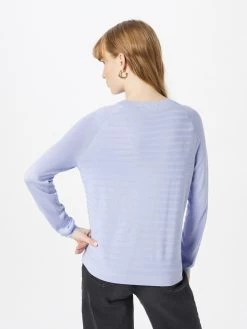 QS By S.Oliver Pulls Basiques Pull-over Femme Violet -S.Oliver Boutique 8d2cdcb9567df436d3b5012d927b57af