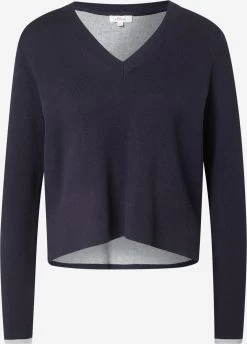 S.Oliver Pulls Basiques Pull-over Femme Bleu Nuit