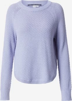 QS By S.Oliver Pulls Maille Fine Pull-over Femme Violet Clair
