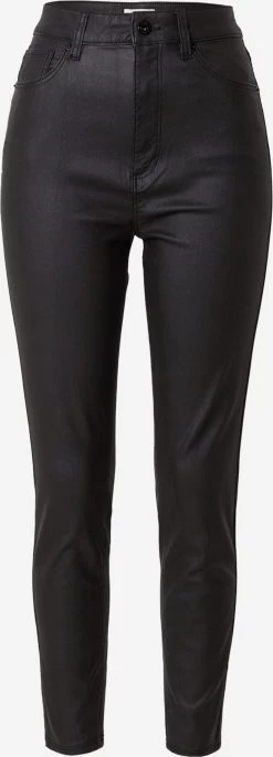 QS By S.Oliver Pantalons En Cuir Skinny Pantalon Sadie Femme Noir