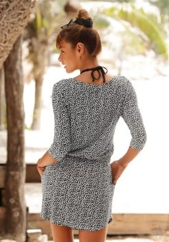 S.Oliver Robes Dété Robe D’été Femme Noir -S.Oliver Boutique 952b6f8a5999daf8271b0fecc269df59