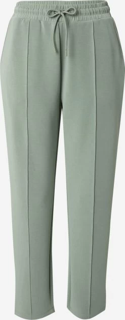 S.Oliver Pantalons En Toile Effilé Pantalon Femme Vert Pastel