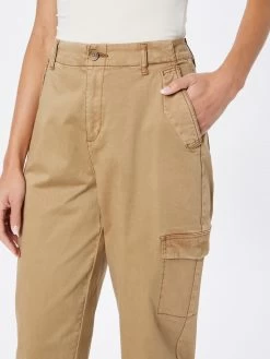 S.Oliver Pantalons Cargo Effilé Pantalon Cargo Femme Noisette -S.Oliver Boutique 974b6ff31013a387a9812adeb94e6686
