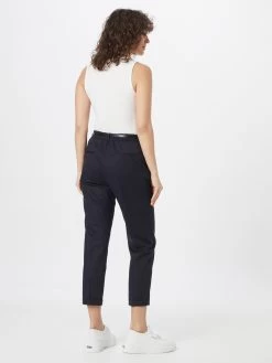 S.Oliver BLACK LABEL Chinos Regular Pantalon Chino Femme Bleu Marine -S.Oliver Boutique 981e39406ca7a8fc31a262b519f04e9b