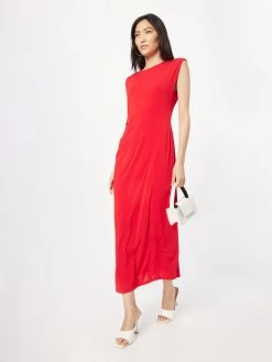 S.Oliver BLACK LABEL Robes Longues Robe Femme Rouge -S.Oliver Boutique 9990be58b59c02c1d67b4267220eb892