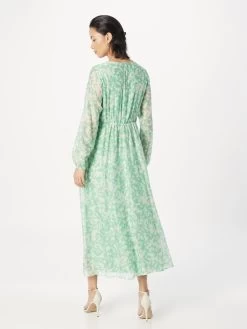 S.Oliver BLACK LABEL Robes Longues Robe Femme Vert 10 S.Oliver BLACK LABEL Robes Longues Robe Femme Vert -S.Oliver Boutique 99d68bda35e6a321e4845271e3e46b98