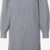 S.Oliver Robes Robes En Maille Femme Gris -S.Oliver Boutique 9f1eb8cba89e641868239ef5504c9197