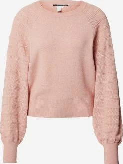 QS By S.Oliver Pulls Maille Fine Pull-over Femme Pêche