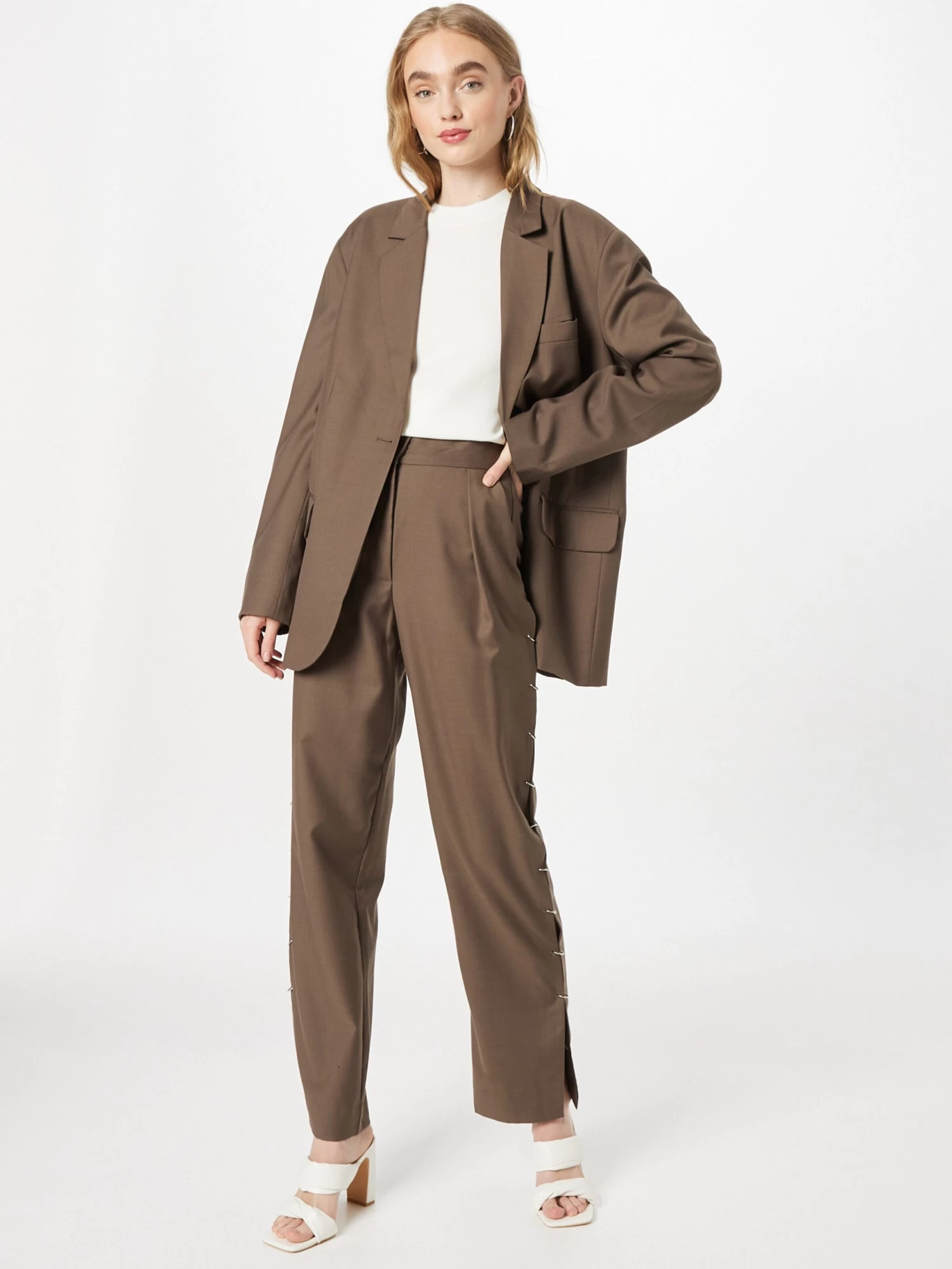 S.Oliver Pulls Basiques Pull-over Femme Blanc 6 S.Oliver Pulls Basiques Pull-over Femme Blanc – Image 4