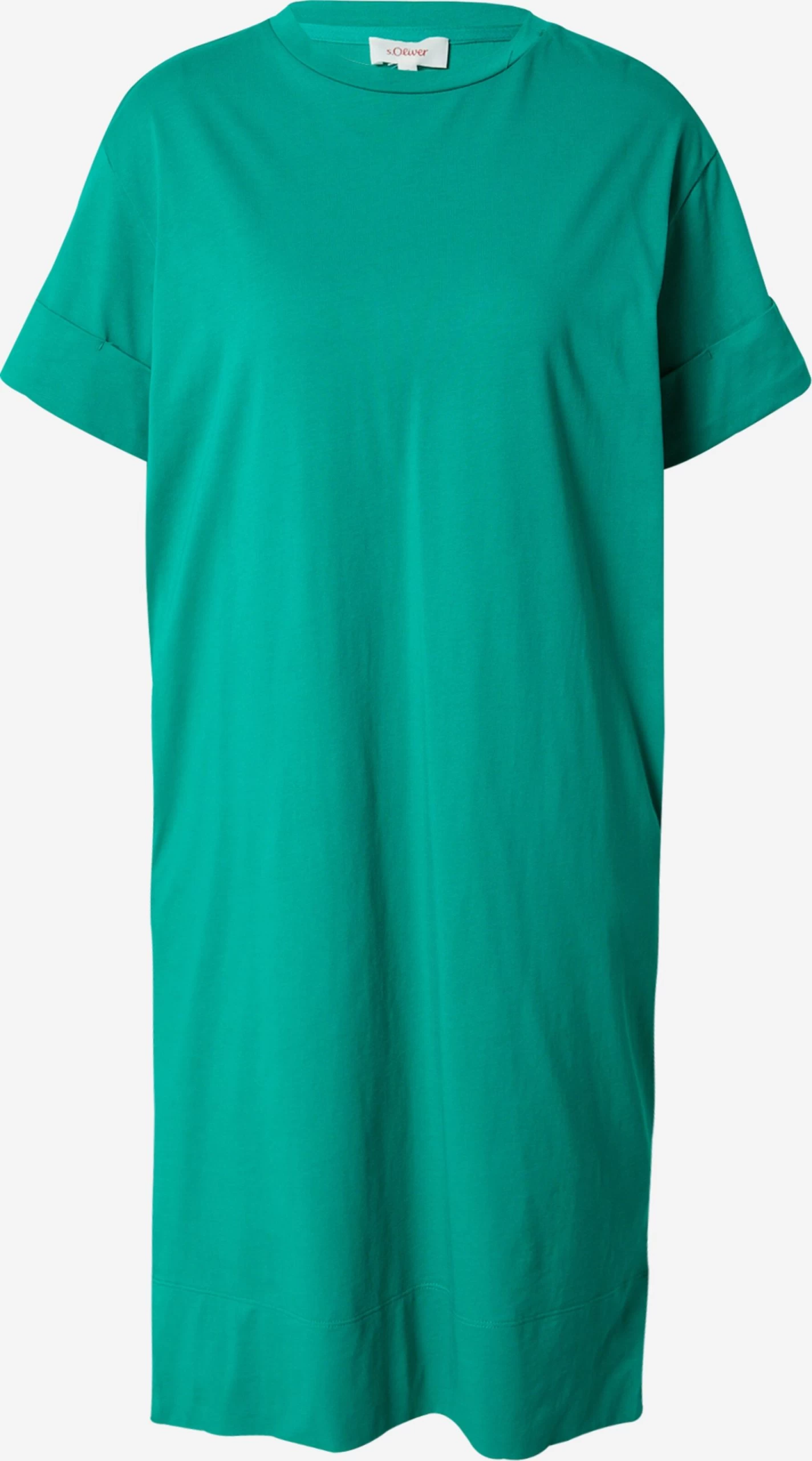 S.Oliver Robes En Jersey Robe Femme émeraude 3 S.Oliver Robes En Jersey Robe Femme émeraude