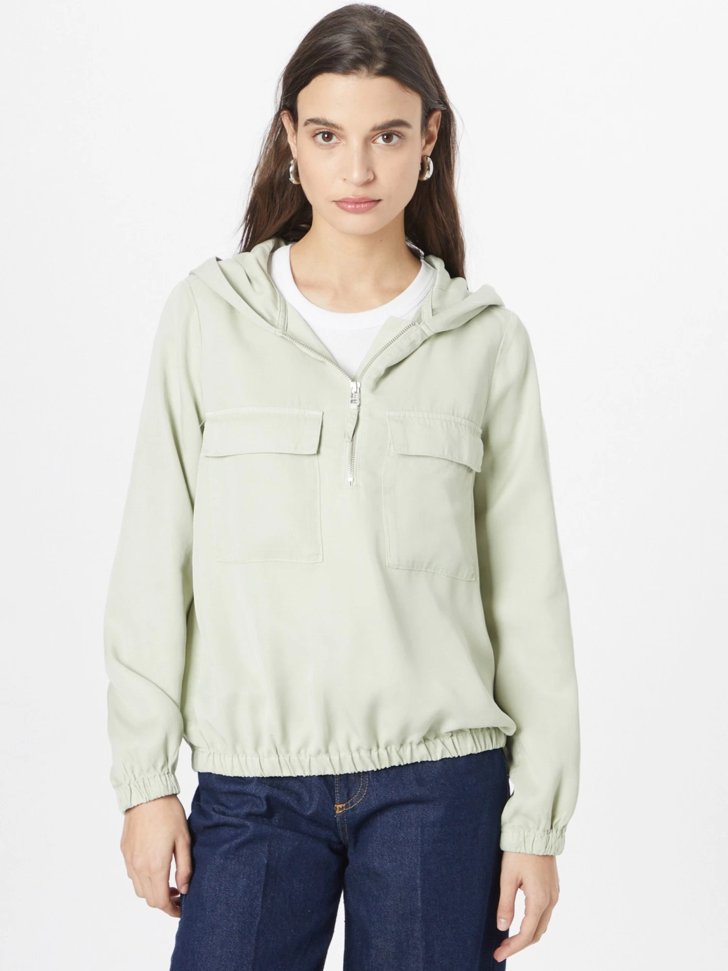 S.Oliver Vestes De Mi-saison Veste Mi-saison Femme Vert Pastel 4 S.Oliver Vestes De Mi-saison Veste Mi-saison Femme Vert Pastel – Image 2