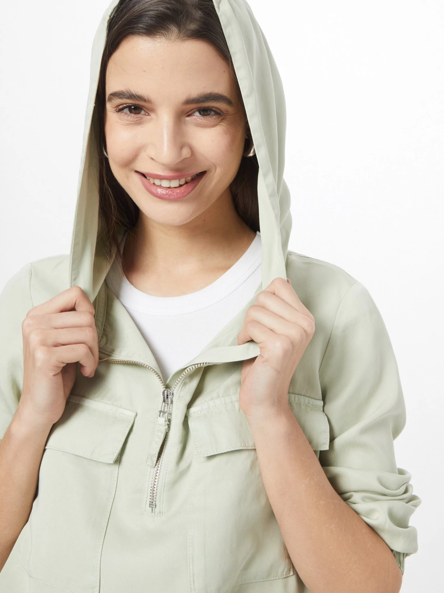 S.Oliver Vestes De Mi-saison Veste Mi-saison Femme Vert Pastel 7 S.Oliver Vestes De Mi-saison Veste Mi-saison Femme Vert Pastel – Image 5