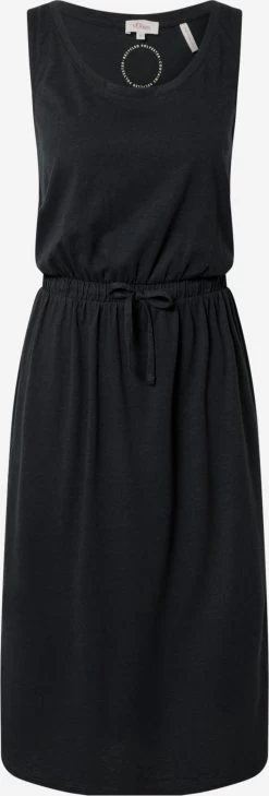 S.Oliver Robes Dété Robe D’été Femme Bleu Nuit