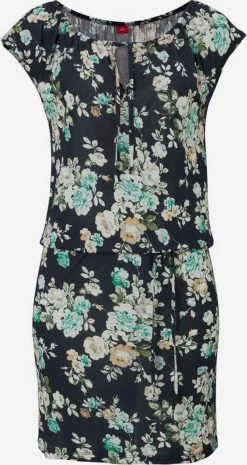 S.Oliver Robes Dété Robe D’été Femme Mélange De Couleurs