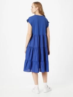 S.Oliver Robes Midi Robe Femme Bleu Roi -S.Oliver Boutique b13adde650b1981ae5ac10dcc155b2a0