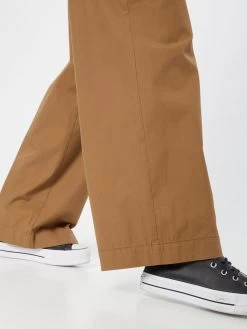 S.Oliver Pantalons à Pinces Wide Leg Pantalon à Pince Femme Marron -S.Oliver Boutique b56ff8a3b2db99003709d7a556b6f89f