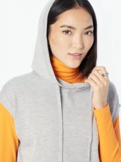 S.Oliver Pulls à Capuche Pull-over Femme Gris -S.Oliver Boutique b7fe23a3a4961709ea32e1f1675d704e