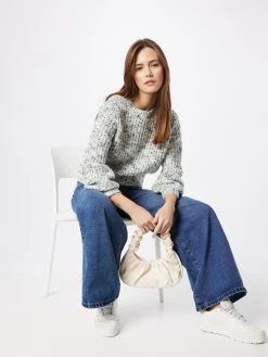 QS By S.Oliver Pulls Maille Fine Pull-over Femme écru -S.Oliver Boutique bdab1801fbfe9274963adf50422fba94