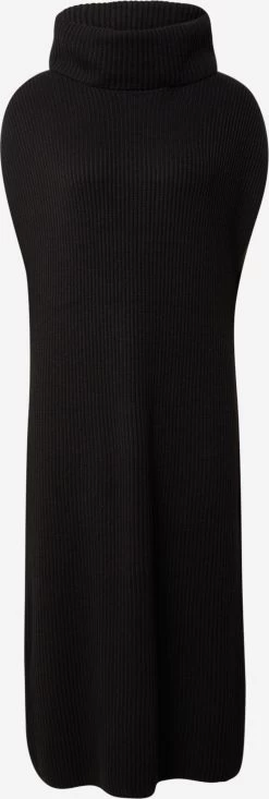 S.Oliver Robes Robes En Maille Femme Noir