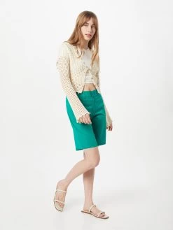 S.Oliver Shorts Regular Pantalon Chino Femme Vert Gazon -S.Oliver Boutique c264915366170d48ed8e5e12210cdfc3