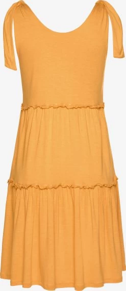 S.Oliver Robes Dété Robe D’été Femme Jaune